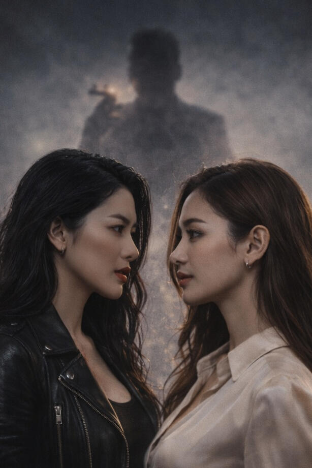 Thai GL thriller series poster by Inkwives set in Bangkok