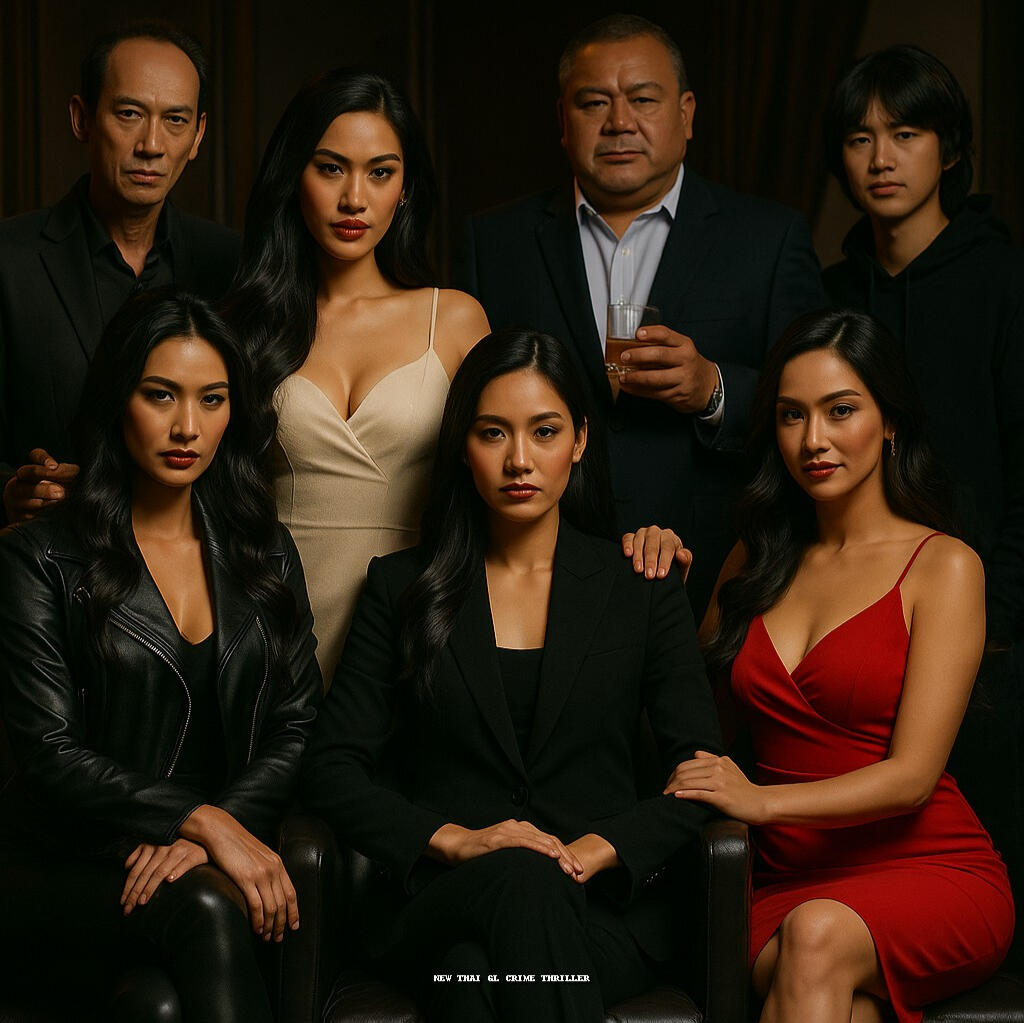 GL thriller romance poster of main characters